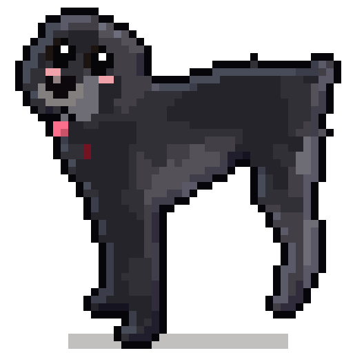 Lily as a pixel pal